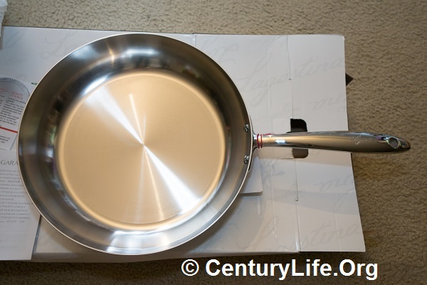 Product Review: Lagostina Accademia 11-inch (28cm) Skillet 5-ply Stainless Frying
