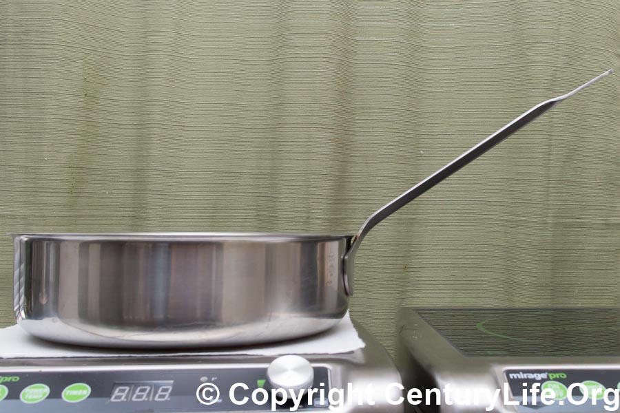 Paderno Stainless Steel 1 7/8 Quart Rondeau Pot