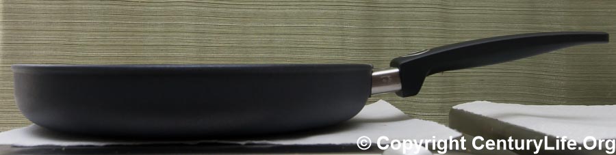 Woll Diamond lite Pan - Made in Germany. Came with a spatula, which is  Swissmade. Can be used with all cooking fields, including induction, the  best Teflon coated pan I ever owned.